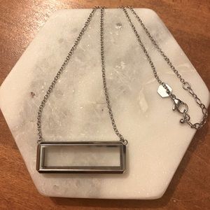 Origami Owl Bar locket necklace